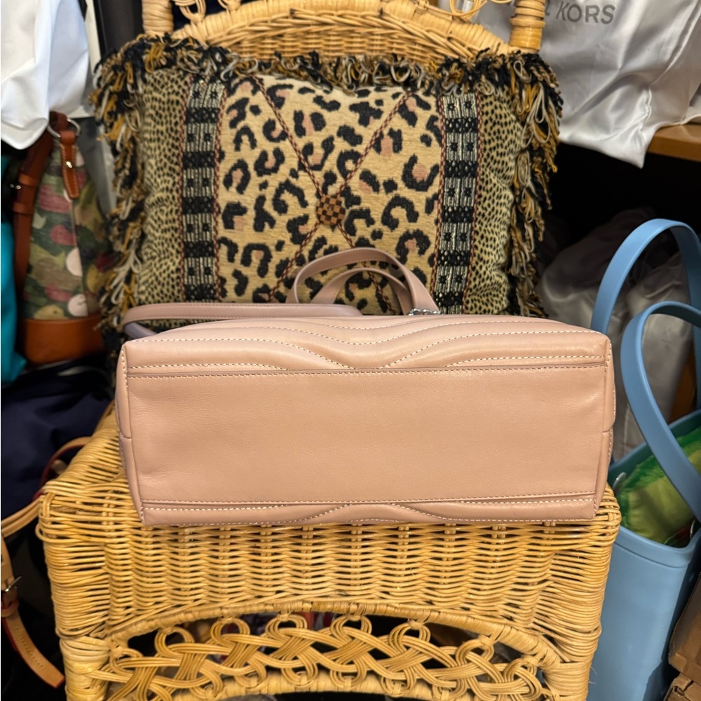 NWT - Rebecca Minkoff M.A.B Quilted Satchel - Doe - Picture 8 of 10